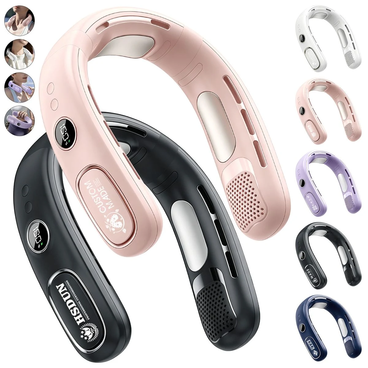 4000mAh Neck Air Conditioner Fan 1