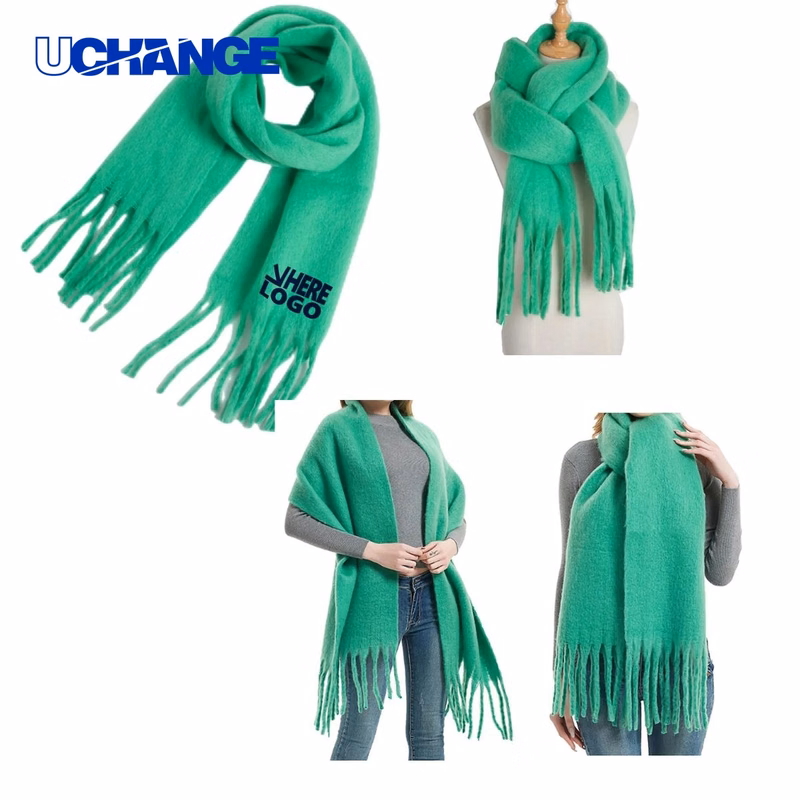 Women Tassel Scarf Shawl