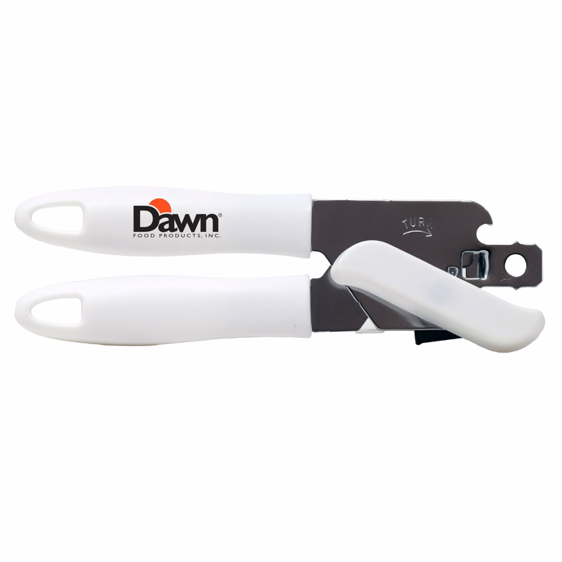 Can Opener with White Handle