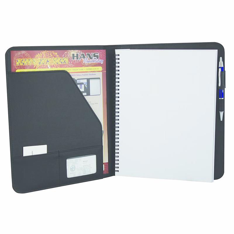 Deluxe Padfolio Plus Spiral Notebook