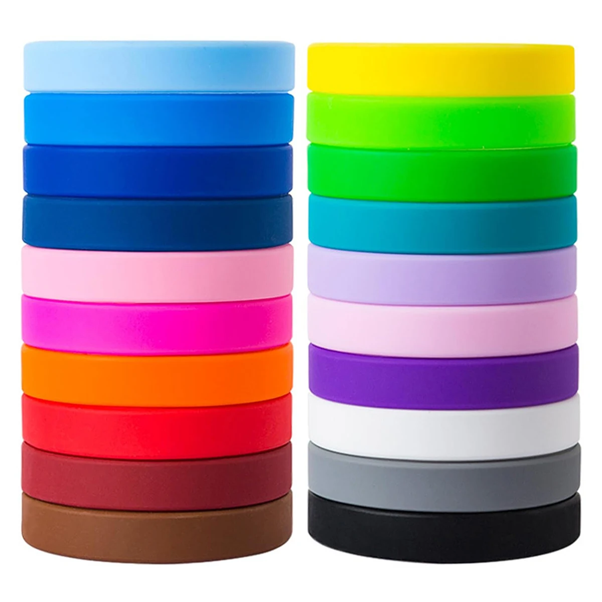 Silicone Solid Color Wristband 1