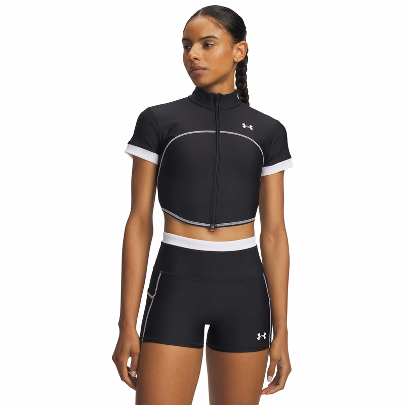 HeatGear Women's Short Sleeve Full Zip