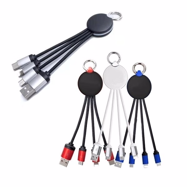 Hot Sale Multi 3 In 1 Light Up Charging Cable