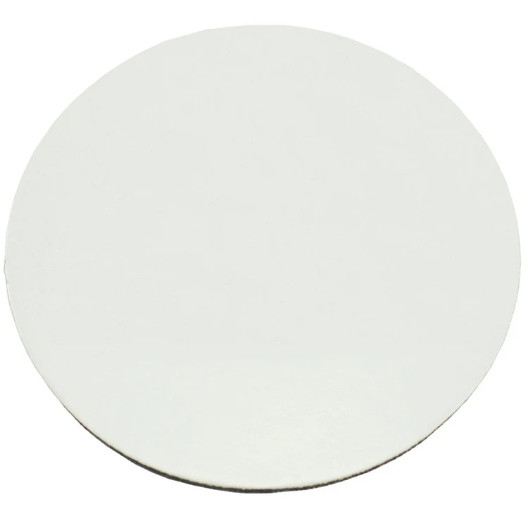 Deluxe Laminated Round Coaster w/ Black Rubber Backing 1
