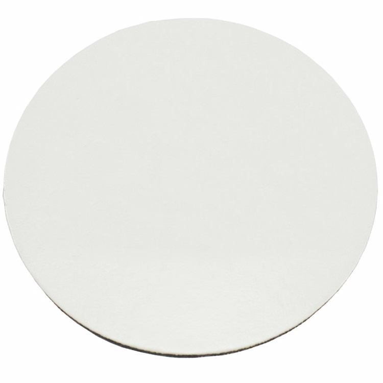 Deluxe Laminated Round Coaster w/ Black Rubber Backing