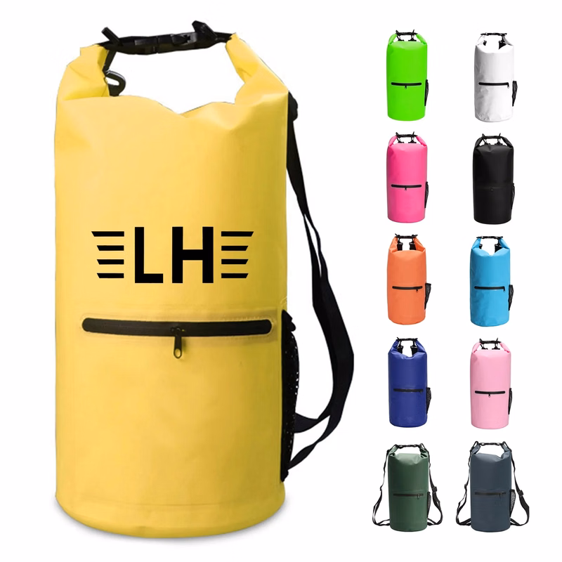 10 Liters Waterproof Dry Bag with Shoulder Strap