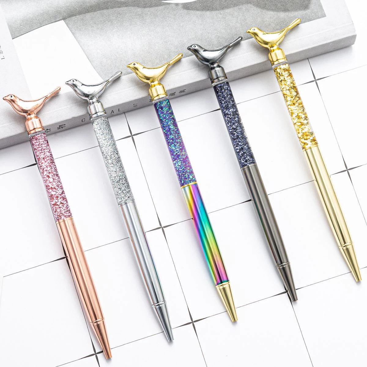Dove Metal Twist Pen 1