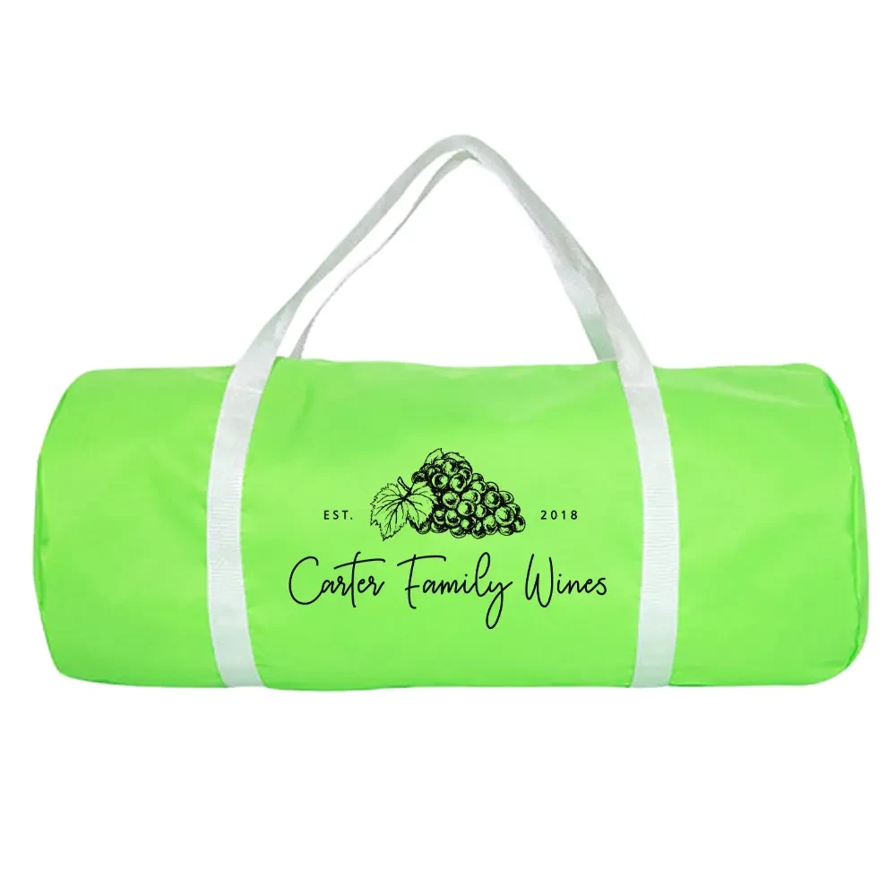 Nylon Pack Cloth Gym Bag 1