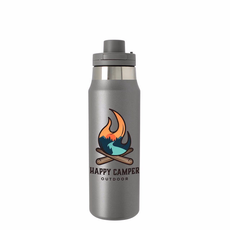 The Viking Collection® Recycled Stainless Steel Ramble Bottle - 25 oz.