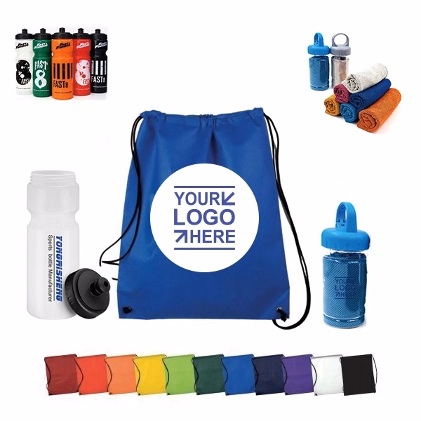 Branded 3-piece Gym Fitness Gift kit