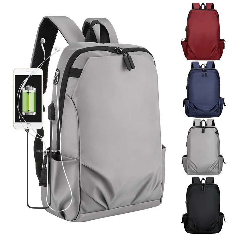 Fashion And Simple Design Laptop Backpack,With Usb Charging Port,Traveling Backpack, In Stock. 1