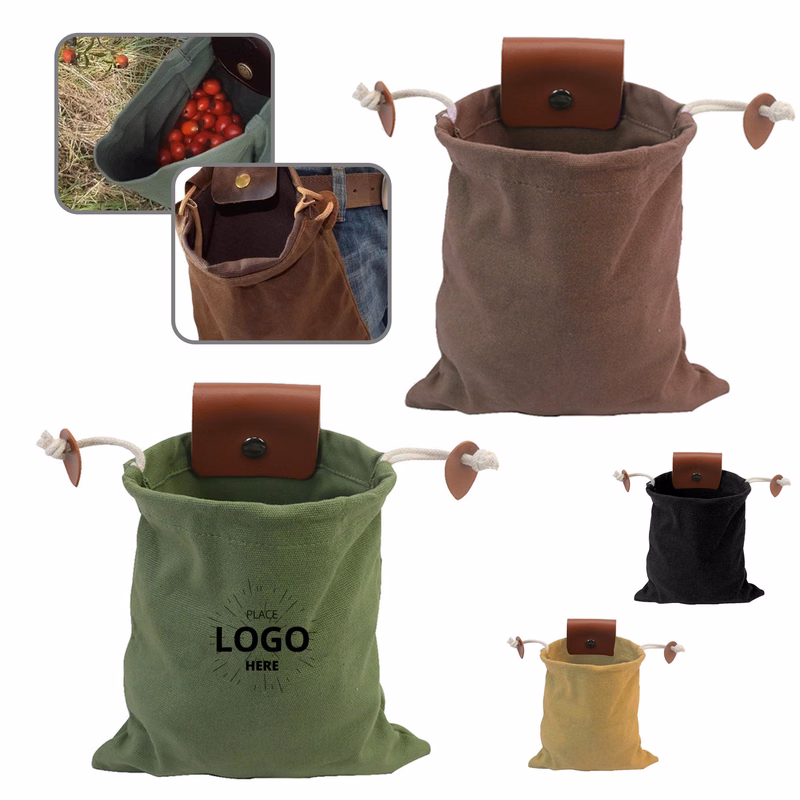 Folding Berry Collection Bag