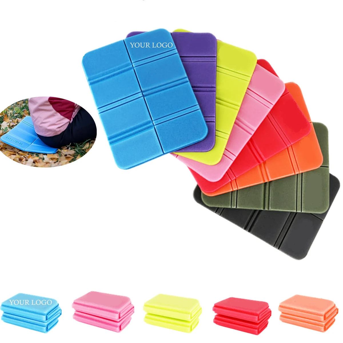 Outdoor Folding Foam Seat Cushion and Portable Picnic Mat 1