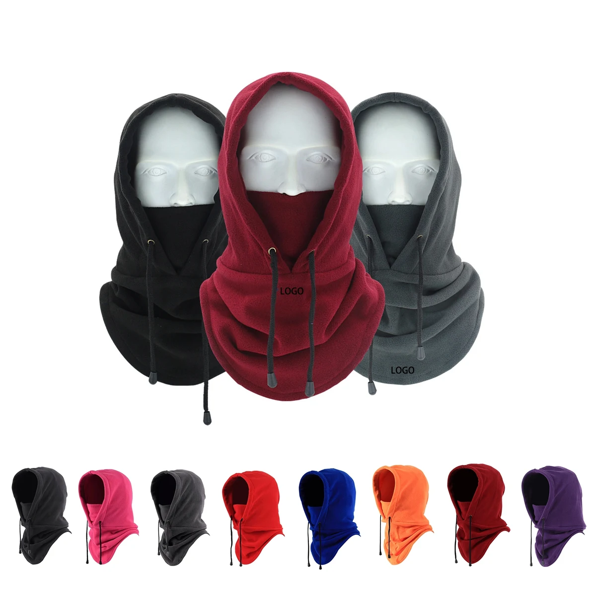 Balaclava Fleece Thermal Ski Mask Warm Hat 1