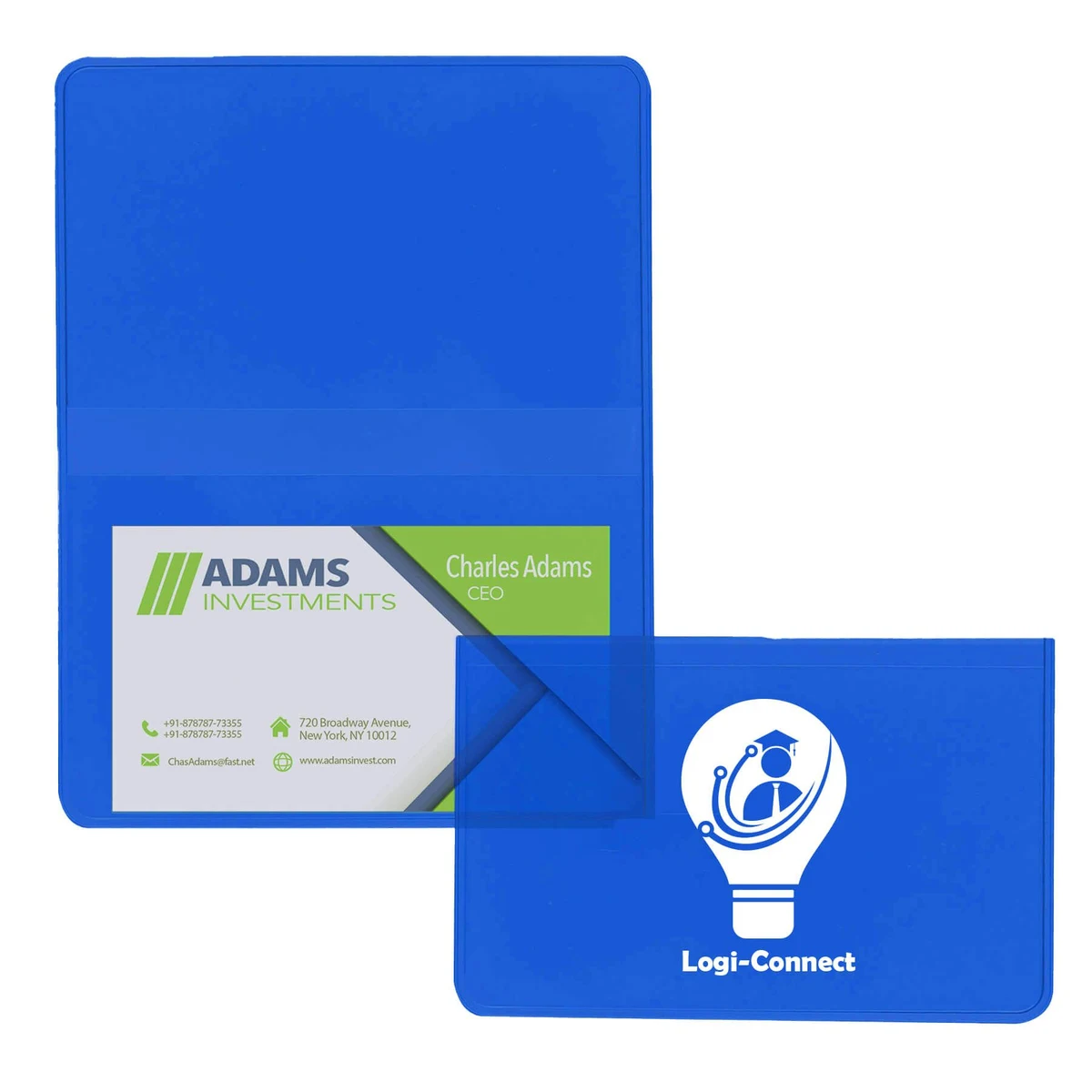Translucent Vinyl Business Card Case 1