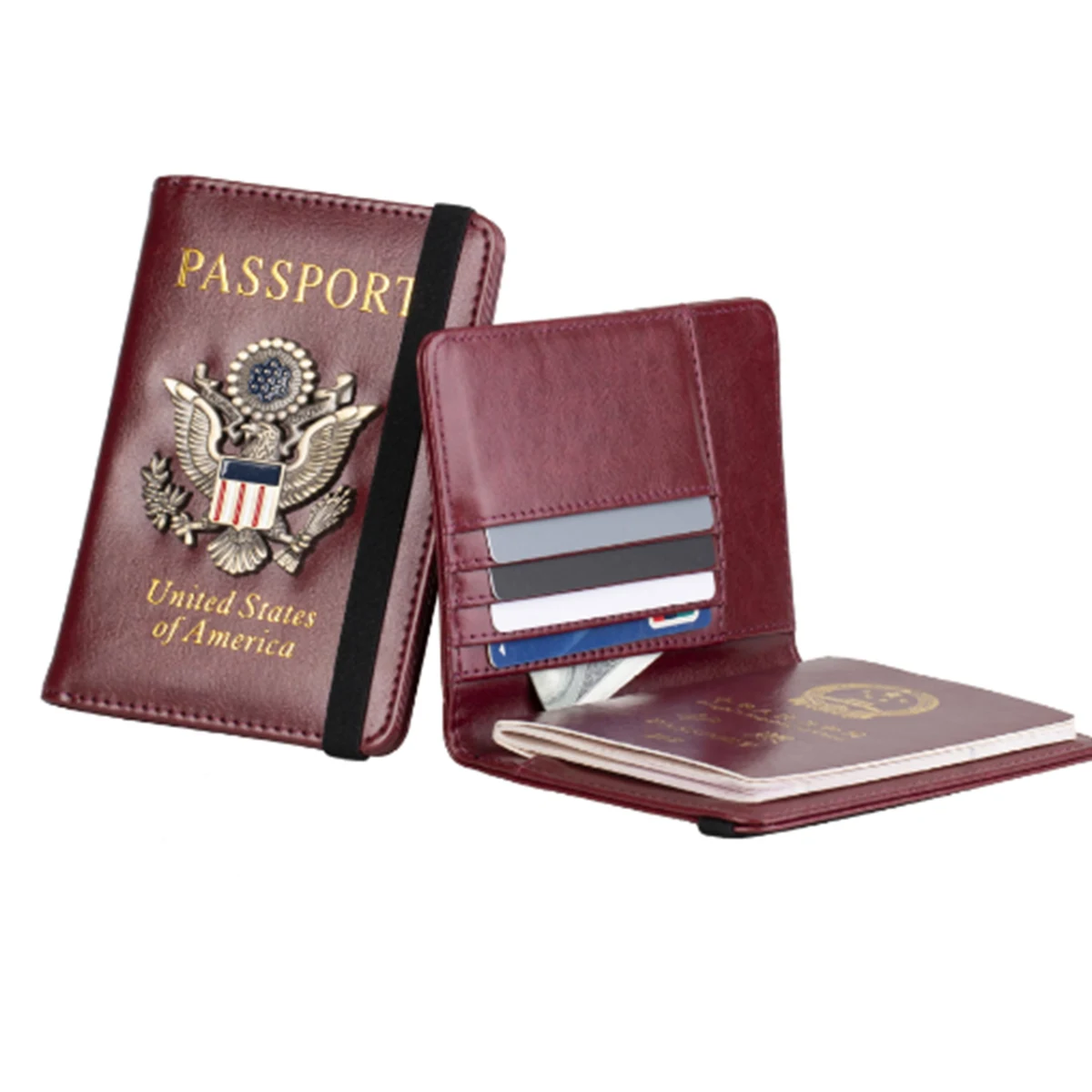 Retro Multi-card Passport Card Holder 1