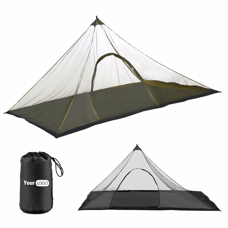 Polyester Portable Zipper Camping Mosquito Net