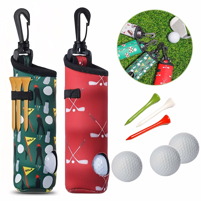 Golf Ball Neoprene Pouch MOQ50