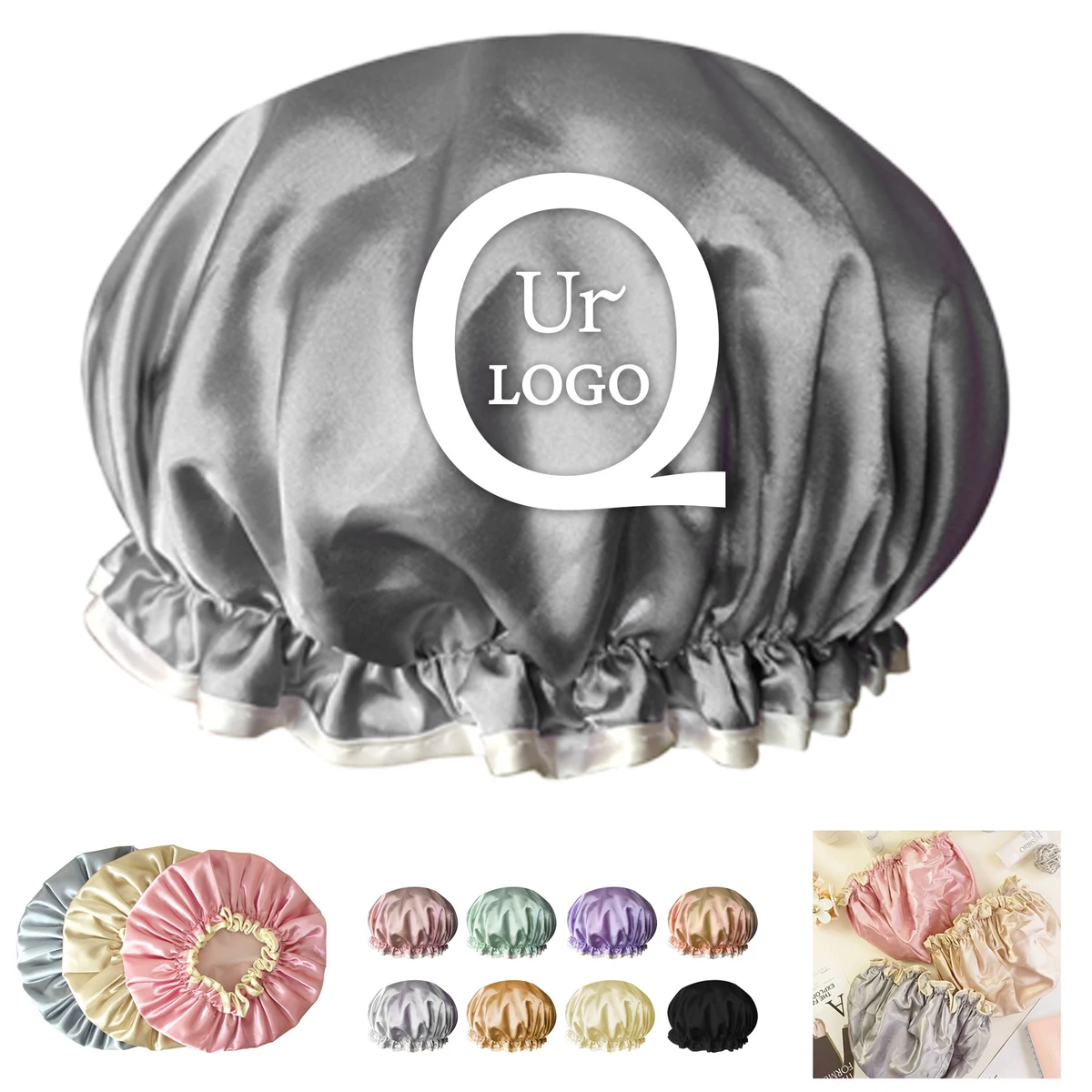 Waterproof Eco-Friendly Shower Cap 1