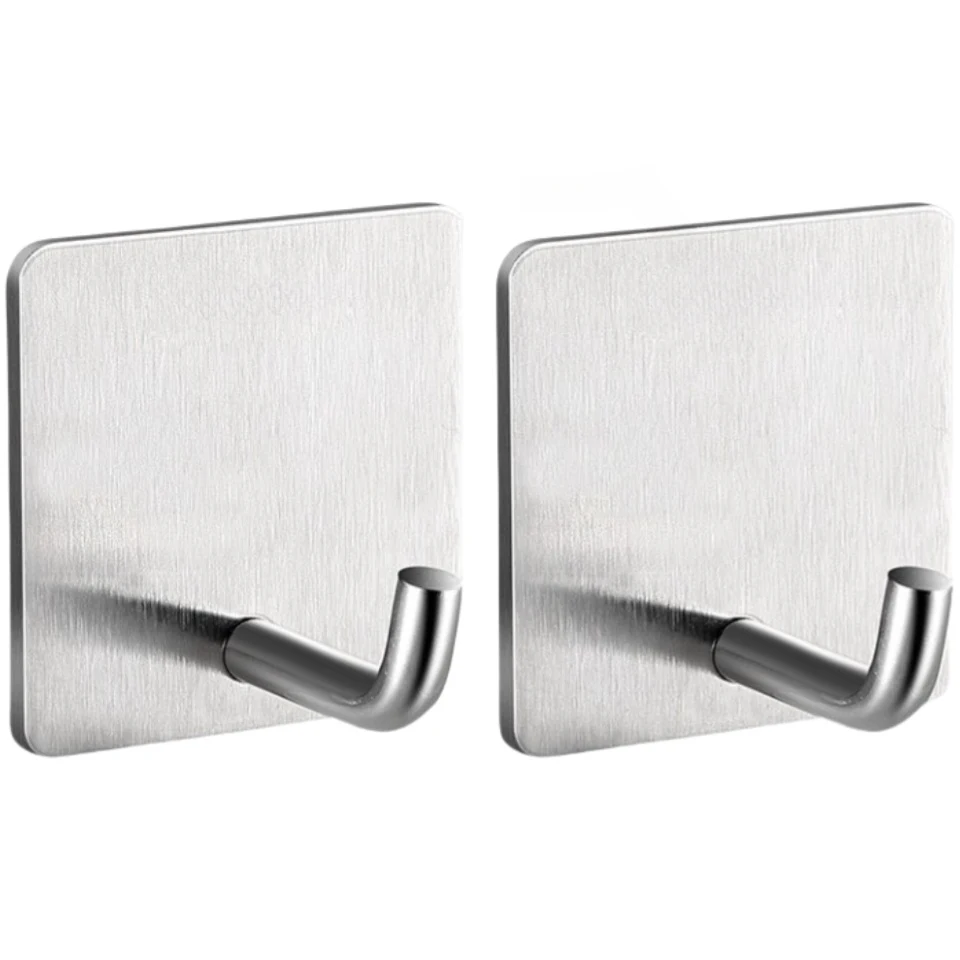 Stainless Steel Heavy-Duty Adhesive Hook 1
