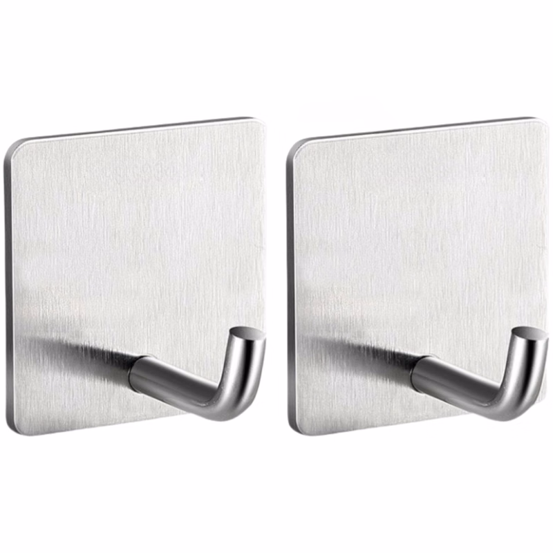 Stainless Steel Heavy-Duty Adhesive Hook