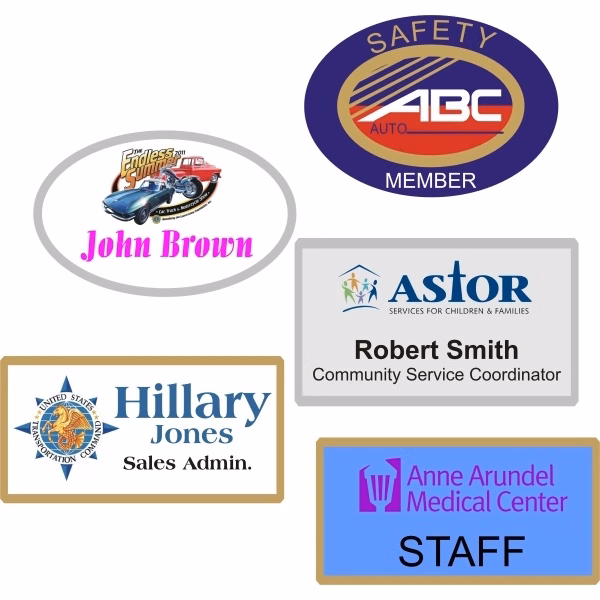 Full Color Name Badges
