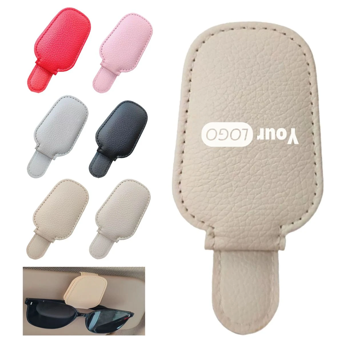 PU Car Ticket Holder 1