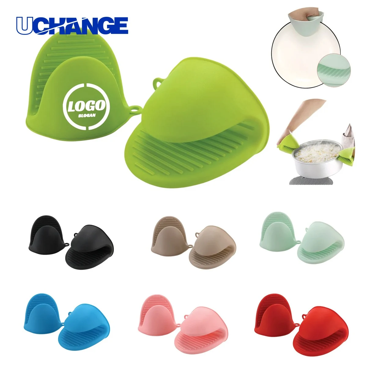 Heat-Resistant Silicone Gloves 1
