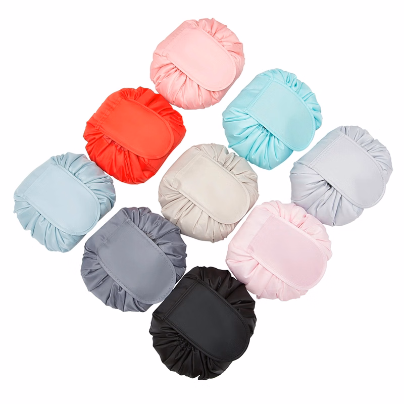 Drawstring Makeup Organizer Cosmetic Bag