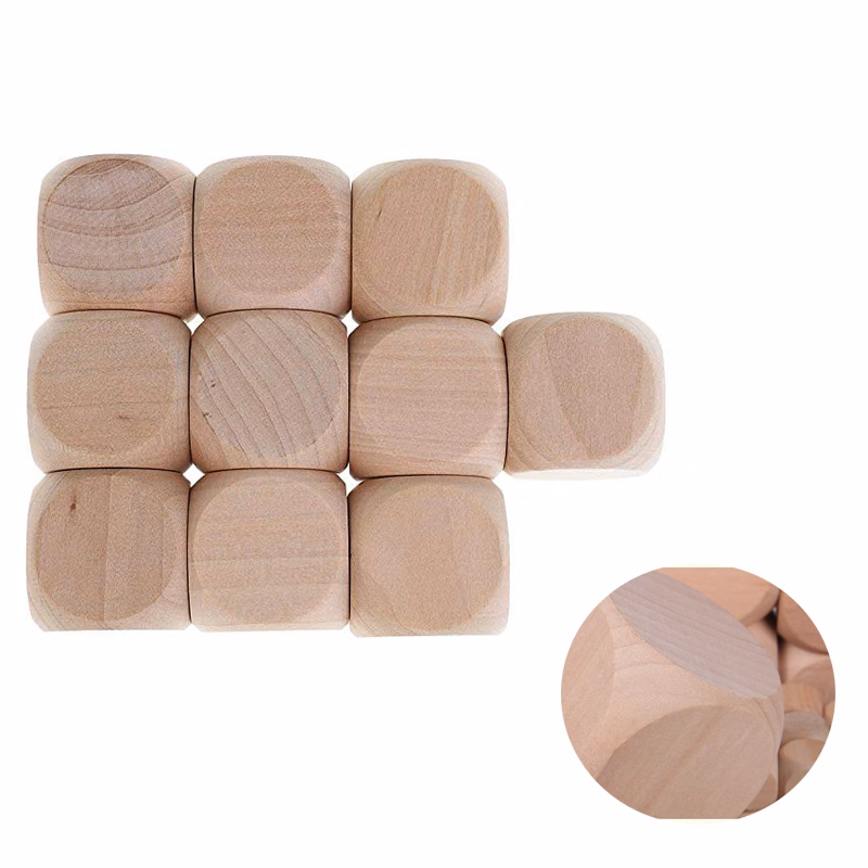 1.18 inch Custom Wooden Dice