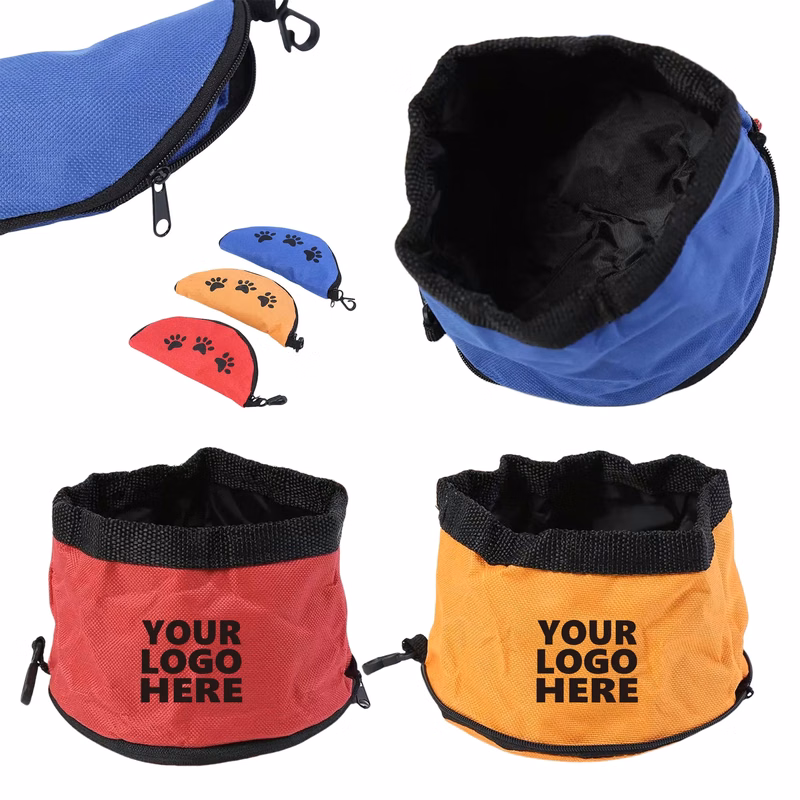 Oxford Collapsible Dog Travel Bowl MOQ100