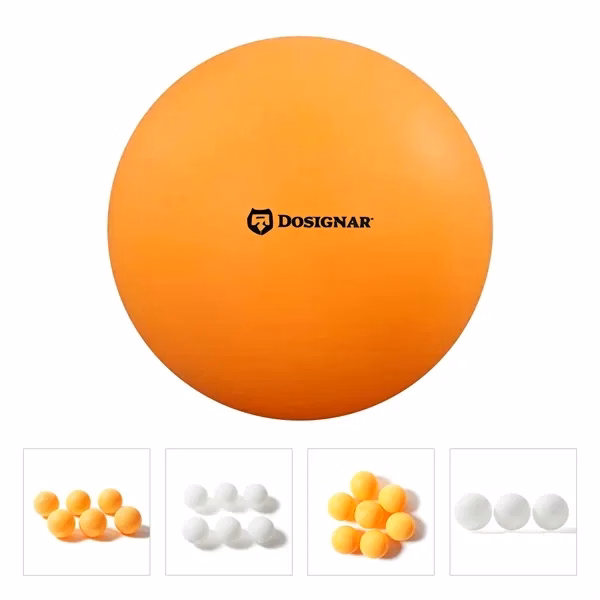 Custom ABS Plastic Ping Pong Balls 1.57 Inch — Table Tennis Training