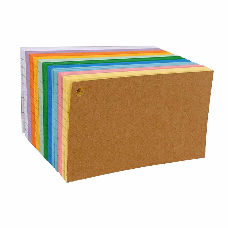 Loose leaf hole sticky notes