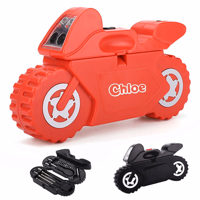 Motorcycle Shaped Carbon Steel Tool Set