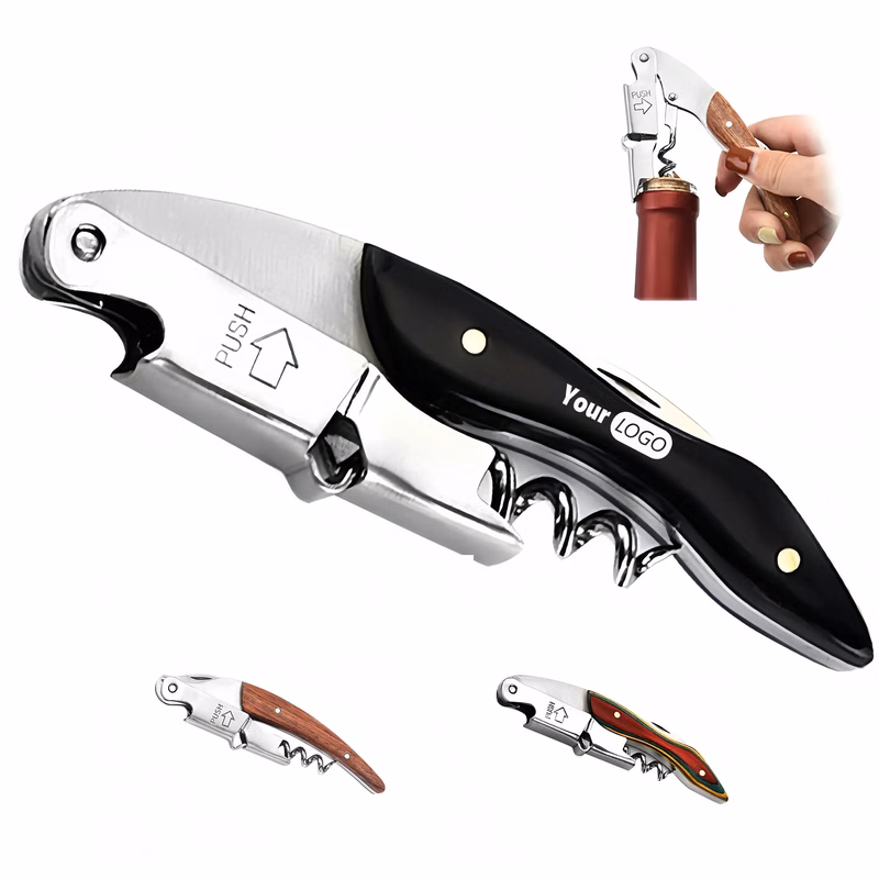 Stainless Steel Creative Haima Knife Red Wine Bottle Opener