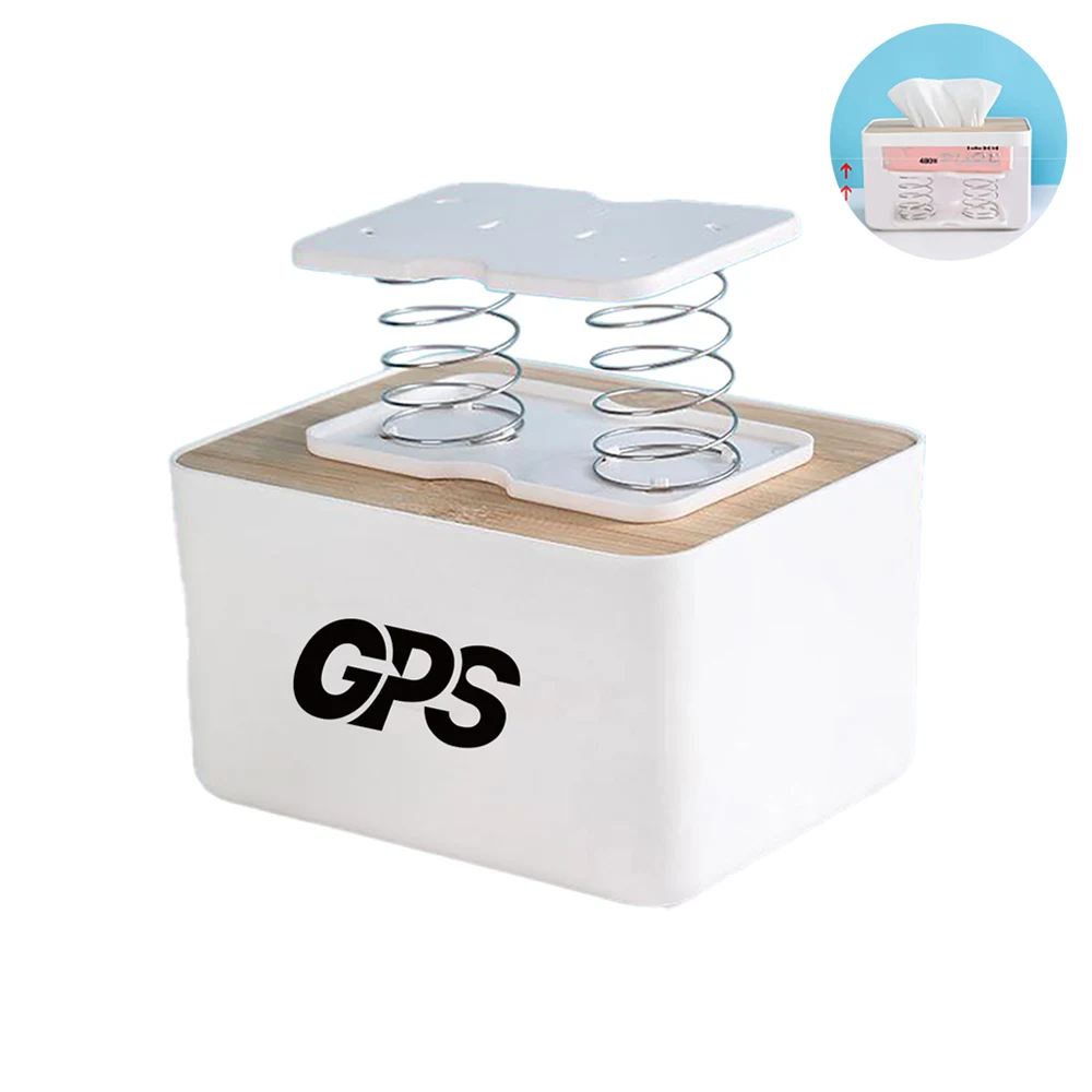 Plastic Lifting Spring Tissue Box 1