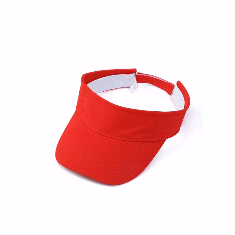 Cotton Sun Visor Adjustable 22 To 24"