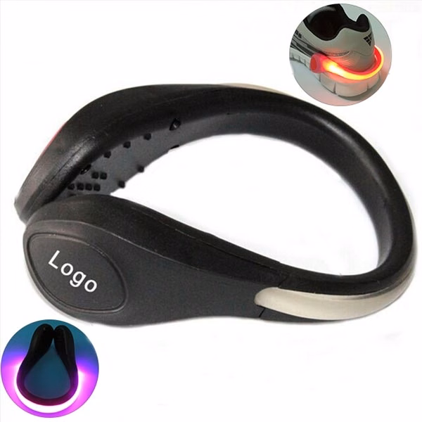 Luminous Running LED Flash Light Shoe Clip