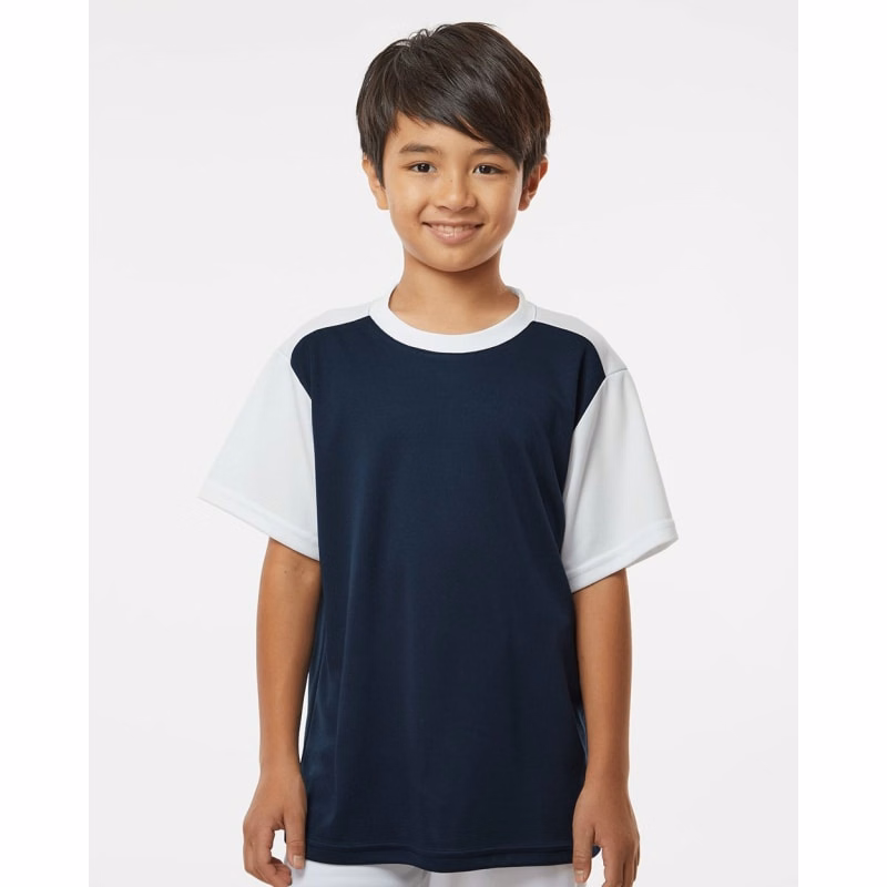 Alleson Athletic Youth Crewneck Pullover Baseball Jersey - 532CJY