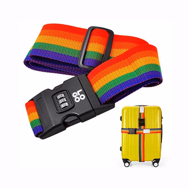 Travel Baggage Tie Down Belt Lock