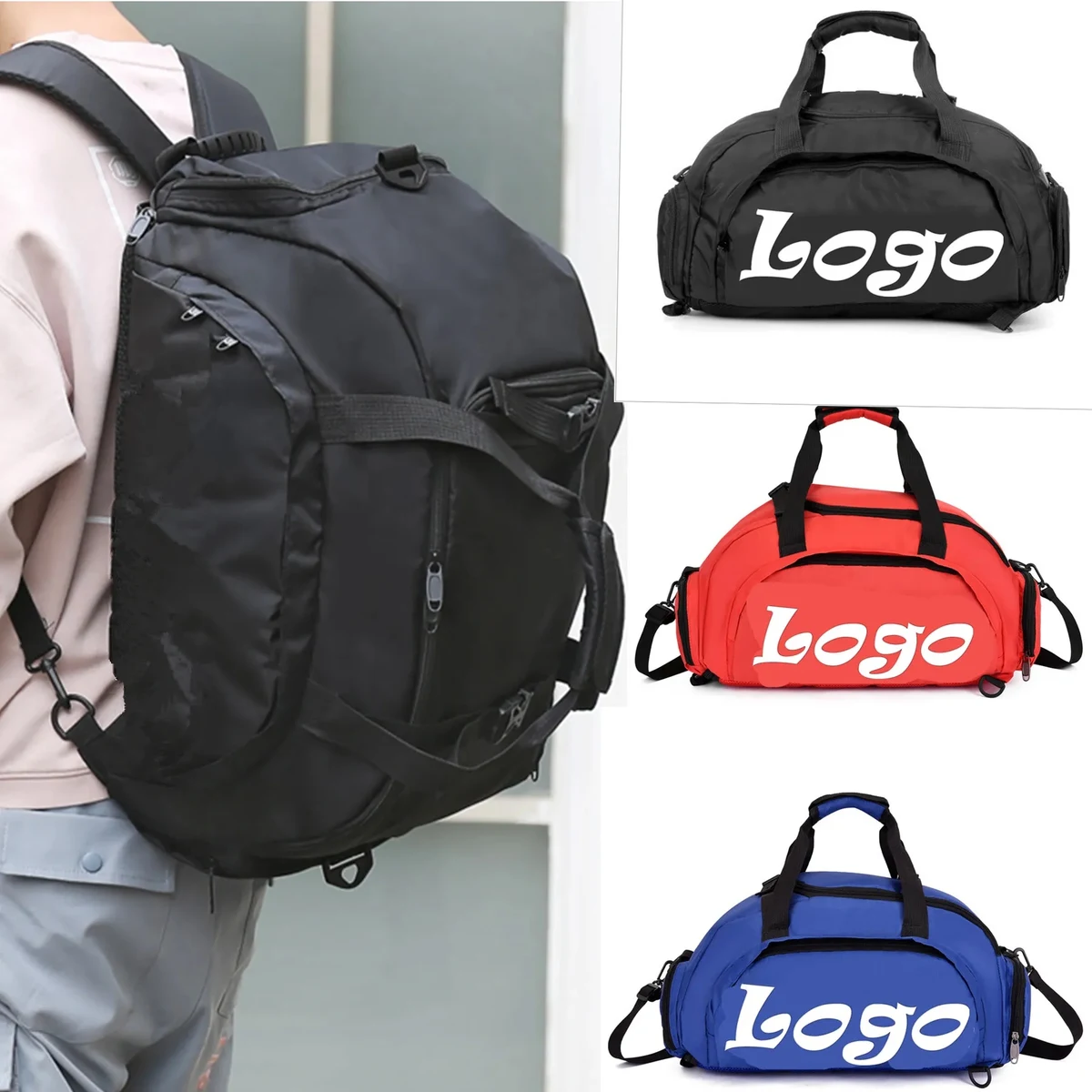 Sports Duffle Backpack 1