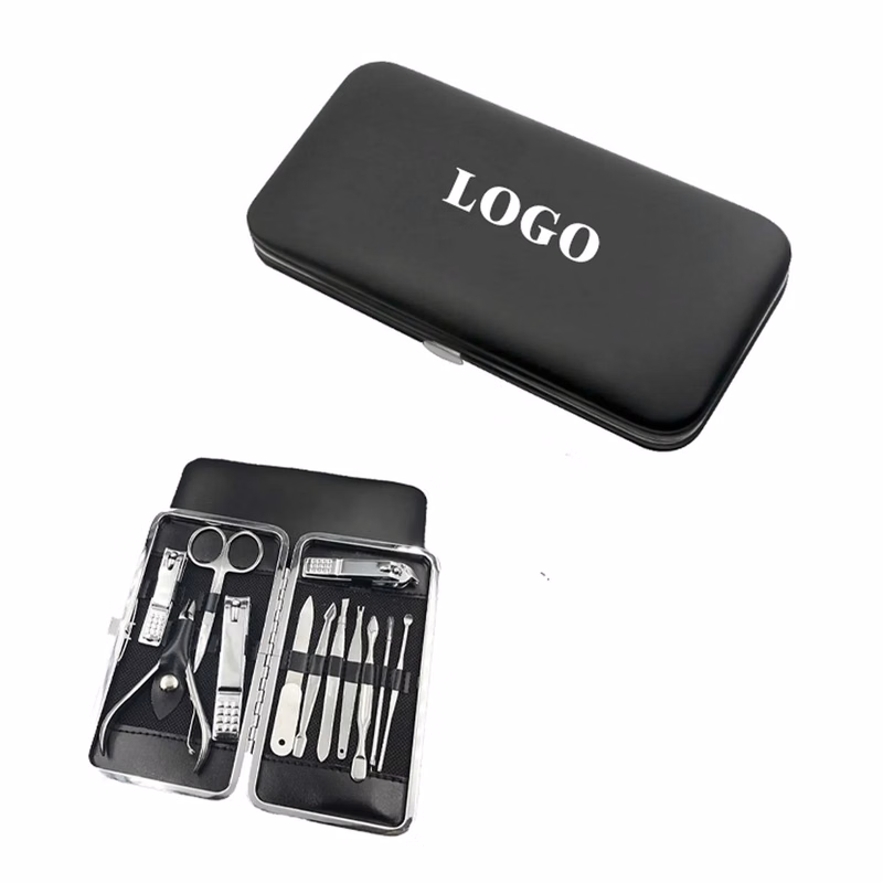 12-Piece Stainless Steel Manicure Kit MOQ 50Set