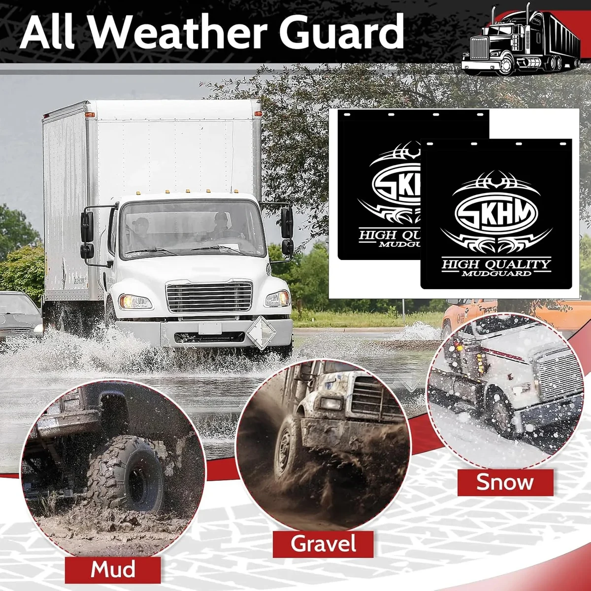 Customized Mud Flaps for Semi Trucks 1