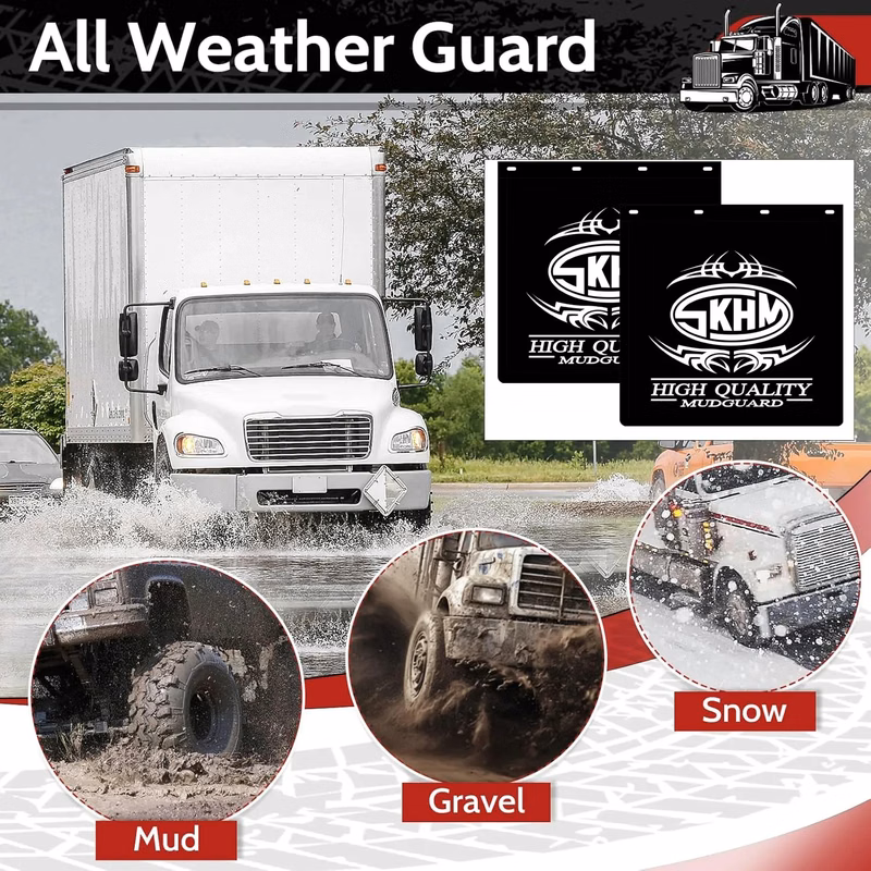 Customized Mud Flaps for Semi Trucks