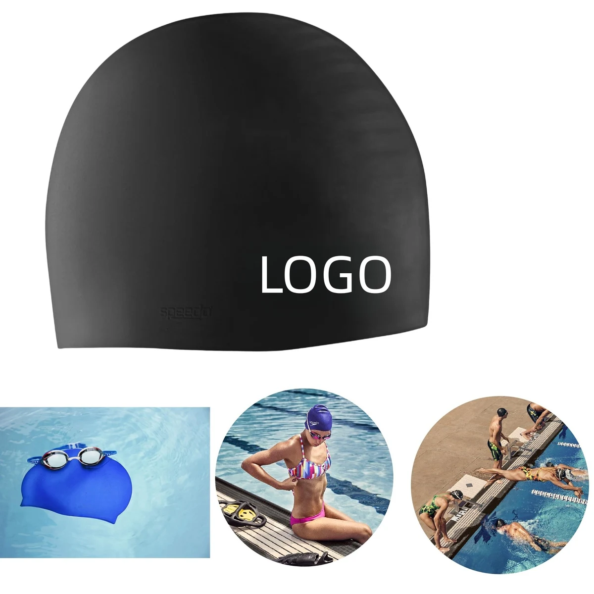 Swim Cap Silicone 1
