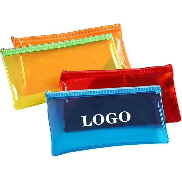 Colorful PVC Zip Pencil Case 1