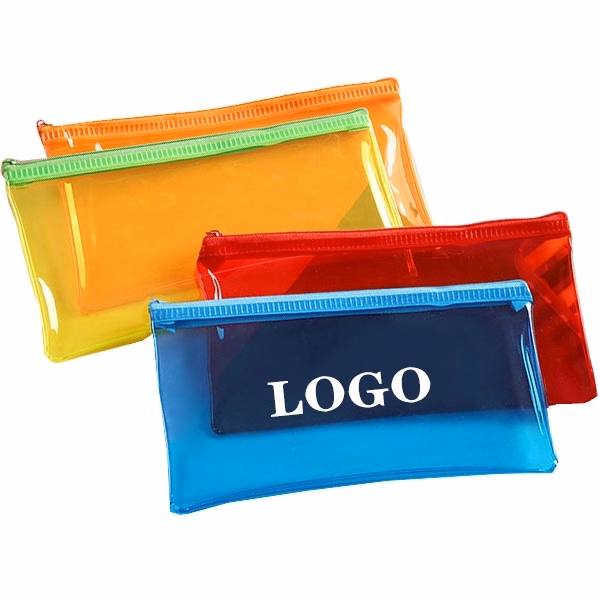 Colorful PVC Zip Pencil Case