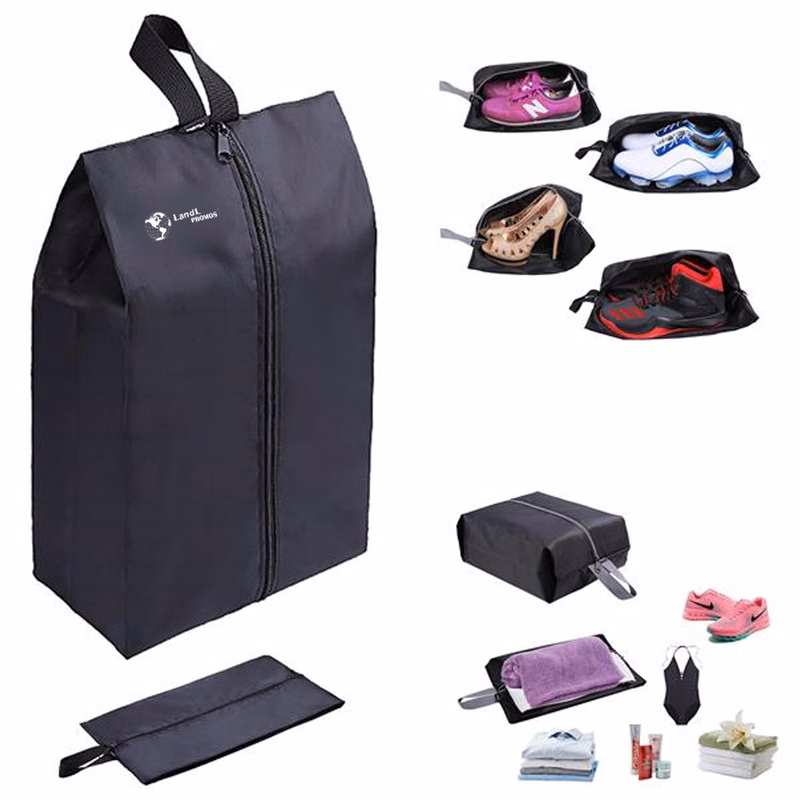 Travel Shoe Bags Waterproof Nylon with Zipper