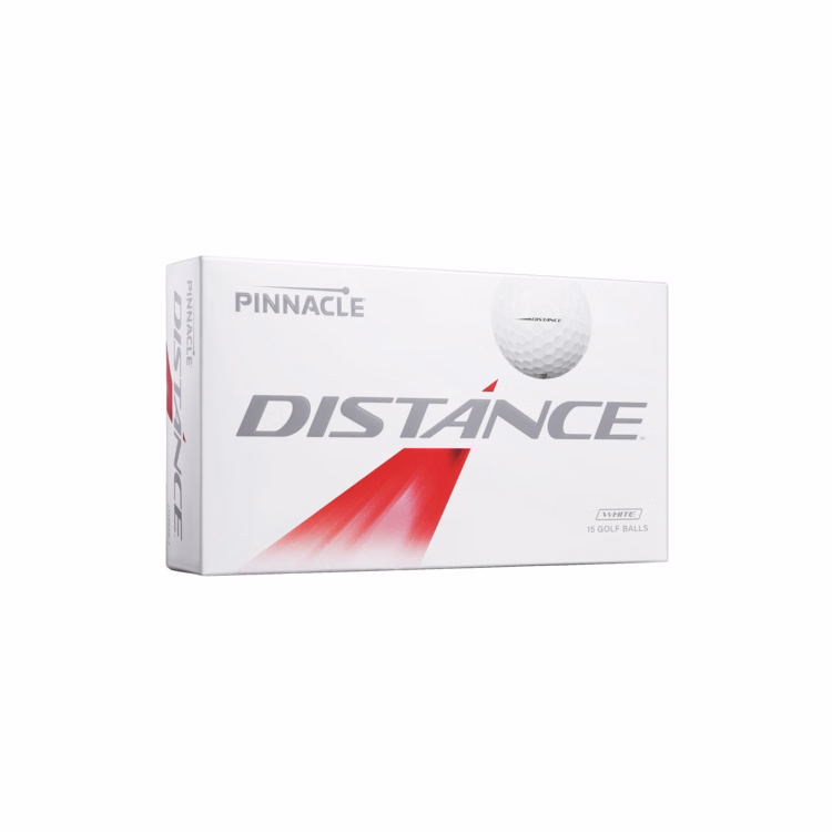 Pinnacle Distance Golf Balls 15-Ball Pack - White