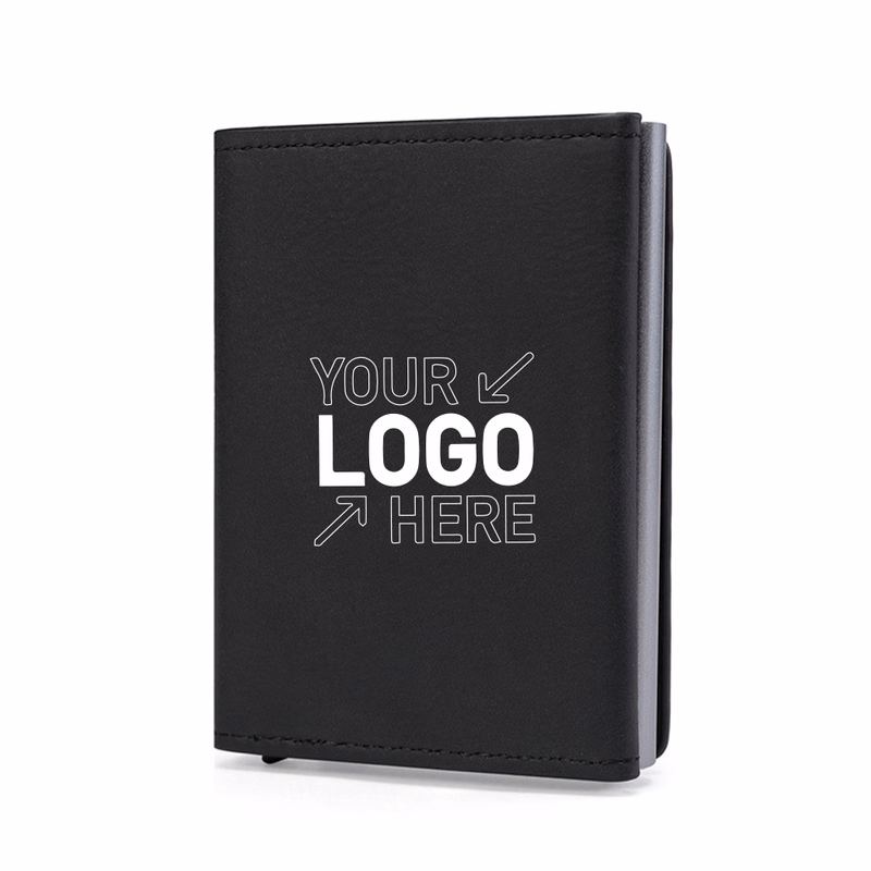 Front Pocket Wallet for Men RFID Blocking Leather